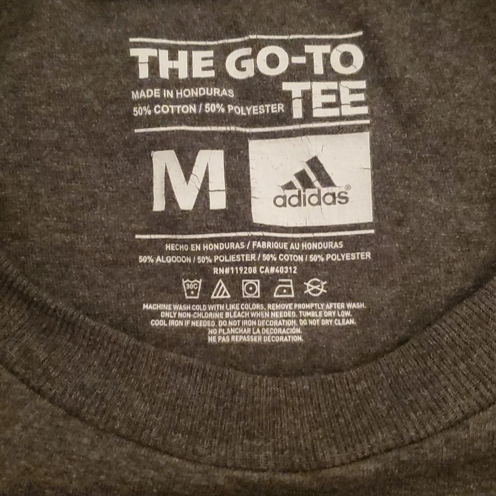 Adidas Gray Cleveland Caveliers 2016 NBA Champions T-Shirt Size M Medium